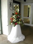 Flower arrangement, foyer Meerendal wine estate